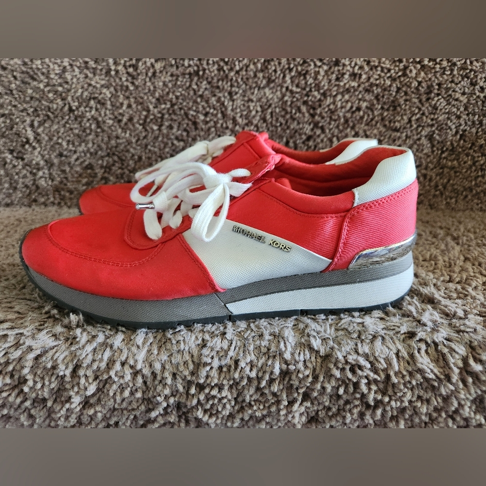 MK sneakers with contrast panel